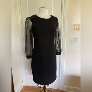 Karl Lagerfeld Paris Black Elegant Cocktail Dress